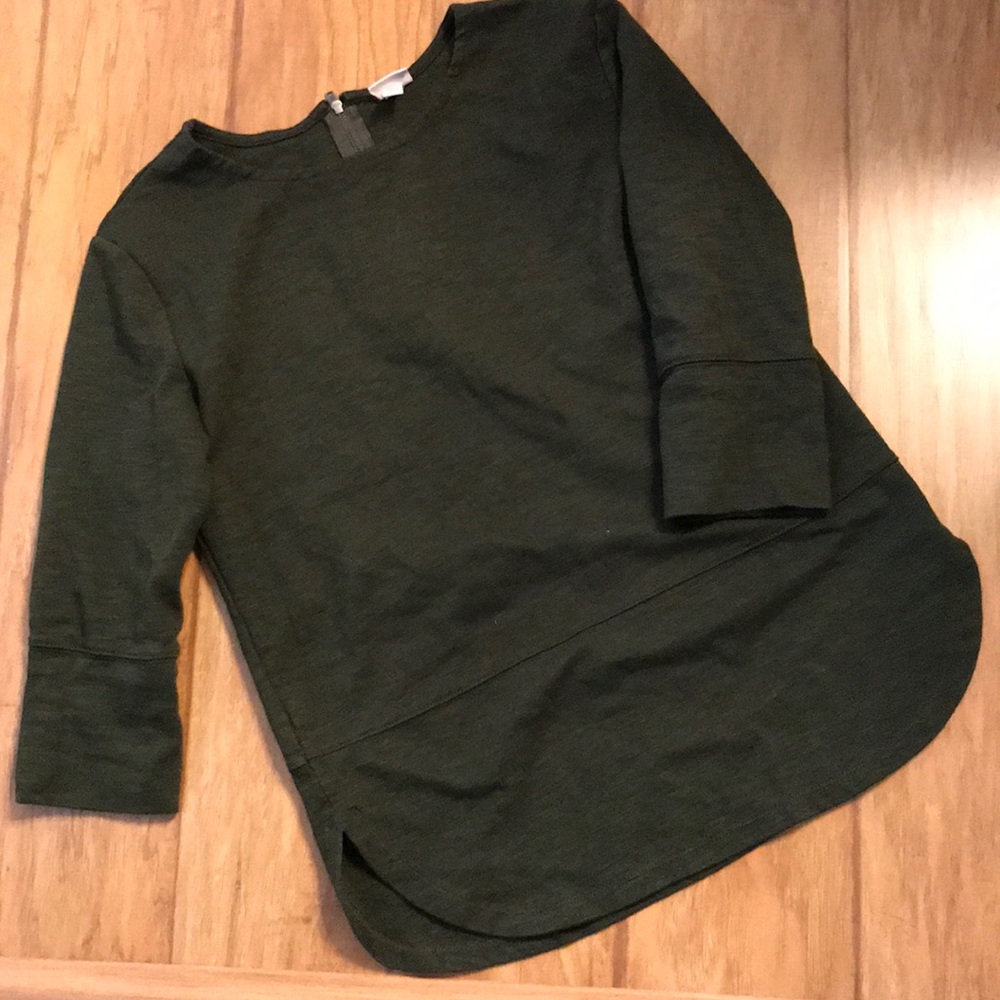 Olive green tunic